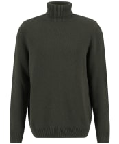 Men's Barbour Kelp Roll Neck Jumper - Olive