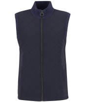 Men's Barbour Shoveler Knitted Gilet - Navy