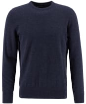 Men's Barbour Waterbury Crew Neck Sweater - Navy