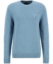 Men's Barbour Covent Crew Neck Jumper - Bluestone