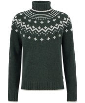 Men's Barbour Hewton Roll Neck - Forest