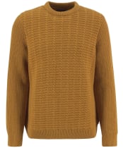 Men's Barbour Cleveland Crew Neck Sweater - Copper