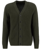 Men's Barbour Mainland Knitted Cardigan - Olive