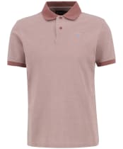Men's Barbour Sports Polo Mix Shirt - Earth Pink