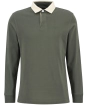 Men's Barbour Howtown Rugby Shirt - Thyme
