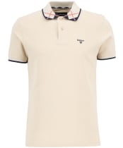 Men's Barbour Brodie Tailored Polo Shirt - Mist