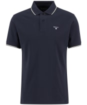 Men's Barbour Fielding Tailored Polo Shirt - Navy
