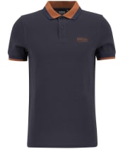 Men's Barbour International Amped Polo Shirt - Dark Navy