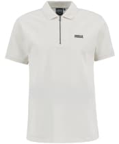 Men's Barbour International Alfred Jacquard Stripe Polo Shirt - Whisper White