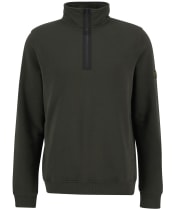 Men's Barbour International Outline Funnel Neck Sweatshirt - Sage
