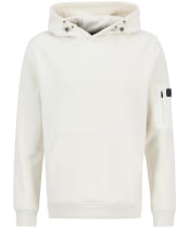 Men's Barbour International Ewan Hoodie - Whisper White