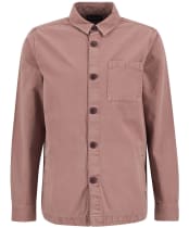 Men's Barbour Washed Overshirt - Earth Pink