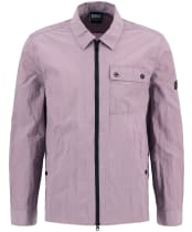 Men's Barbour International Inline Overshirt - Elderberry