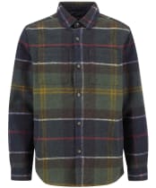 Men's Barbour Chapter Tailored Check Overshirt - Classic Tartan