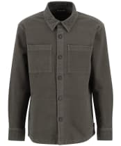 Men's Barbour Regular Moleskin Overshirt - Dark Olive