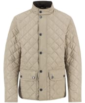 Men's Barbour Lowerdale Quilted Jacket - WASHED STONE/CLA