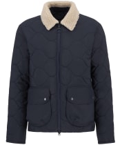 Men's Barbour Jig Quilted Jacket - Navy