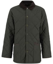 Men's Barbour Winter Country Liddesdale Quilted Jacket - Olive