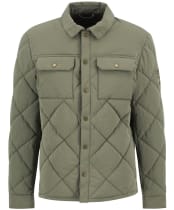 Men's Barbour International Axwell Puffer Jacket - Light Moss