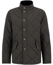Men's Barbour Winter Shoveler Quilted Jacket - Dark Olive