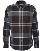 Men’s Barbour Dunoon Tailored Shirt - Midnight Oak Tartan