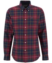 Men’s Barbour Fortrose Tailored Shirt - Winterberry Tartan