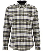 Men’s Barbour Ronan Tailored Shirt - Ecru Marl
