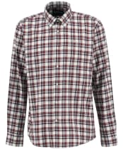 Men's Barbour Turville Regular Fit Shirt - Fired Brick
