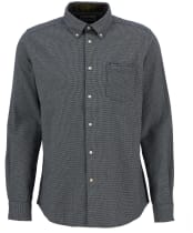 Men's Barbour Turner Tailored Shirt - Grey Marl