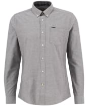 Men's Barbour Marsden Tailored Oxford Shirt - Dark Oak