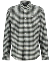 Men's Barbour Colderham Regular Checked Shirt - Forest
