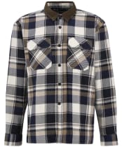 Men's Barbour Grasmoor Relaxed Checked Shirt - Navy