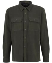 Men's Barbour Baystone Relaxed Twill Shirt - Olive