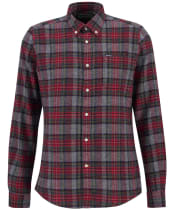 Men's Barbour Ashroad Tailored Checked Shirt - Red
