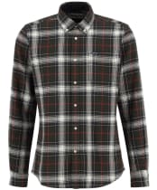 Men's Barbour Whernside Tailored Checked Shirt - Olive