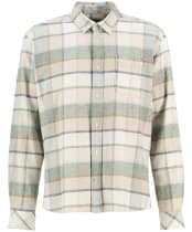 Men's Barbour Copswell Relaxed Checked Shirt - Stone