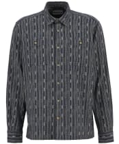Men's Barbour Alston Relaxed Jacquard Shirt - Navy