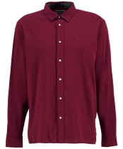 Men's Barbour Sealane Relaxed Shirt - Biking Red