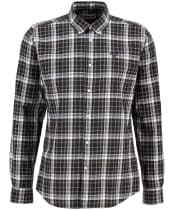 Men's Barbour Mosswood Tailored Checked Shirt - Olive