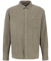 Men's Barbour Bramside Relaxed Cord Shirt - Olive