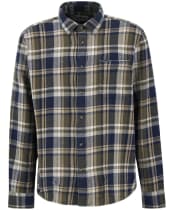 Men's Barbour Chopford Relaxed Checked Shirt - Navy