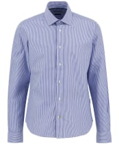 Men's Barbour Graham Striped Tailored Shirt - Navy