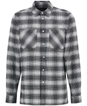 Men's Barbour International Ashby Ombre Shirt - Black