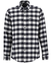 Men's Barbour International Blackstreak Check Shirt - Black