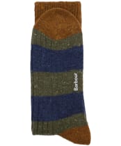 Men’s Barbour Houghton Stripe Socks - Thyme