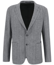 Men's Barbour Sutherland Herringbone Blazer - Grey