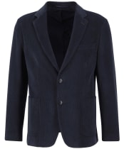 Men's Barbour Wallington Cord Blazer - Navy