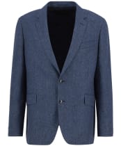 Men's Barbour Firth Moons Herringbone Blazer - Navy