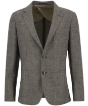 Men's Barbour Kensington Check Blazer - Brown