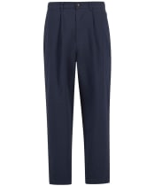 Men's Barbour Bayview Herringbone Trouser - Navy